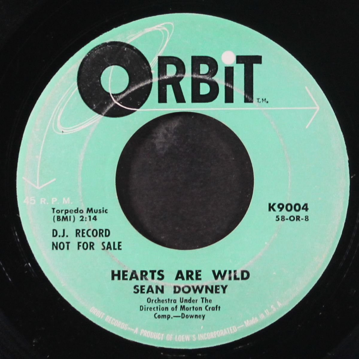 you let go / hearts are wild by SEAN DOWNEY