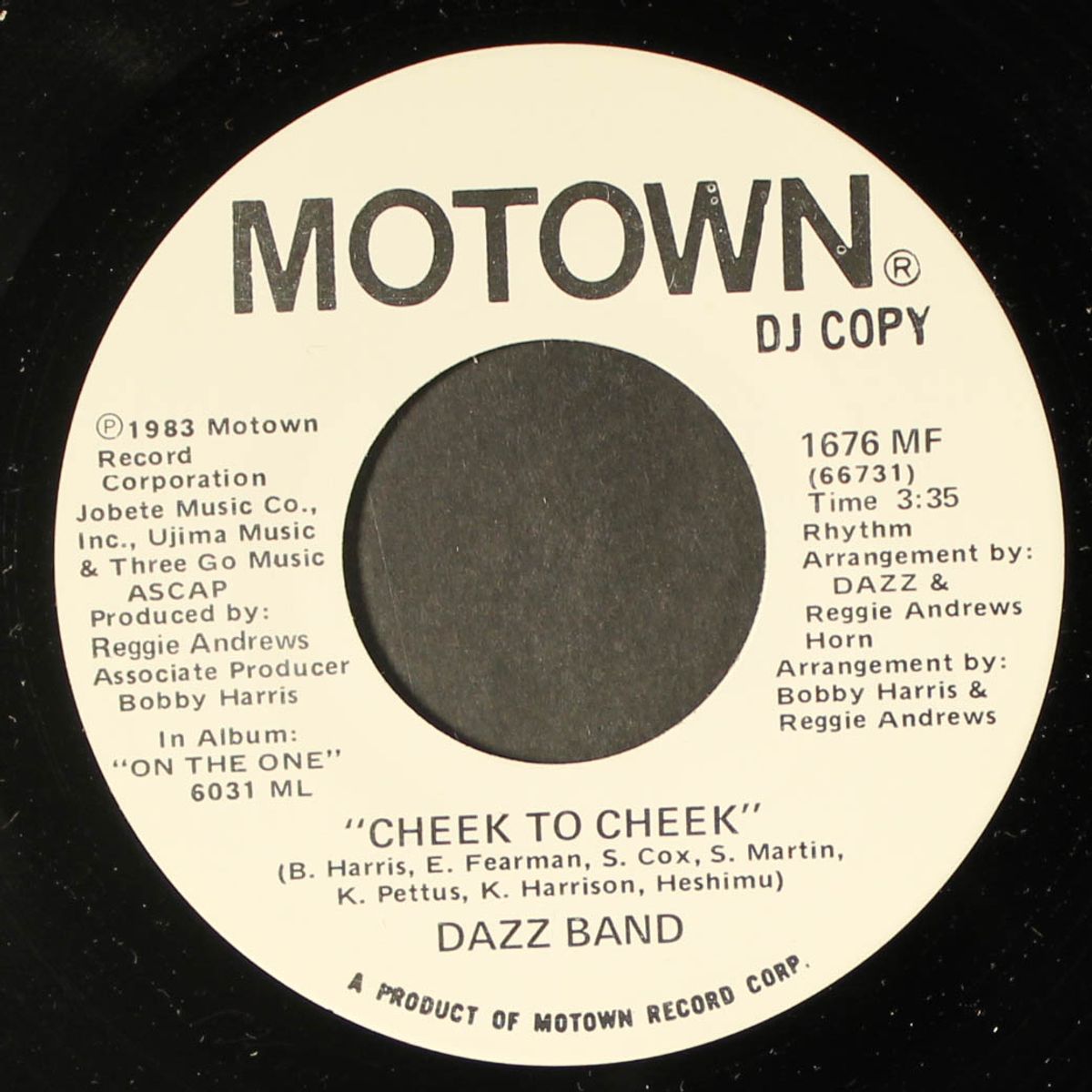 cheek to cheek / same by DAZZ BAND