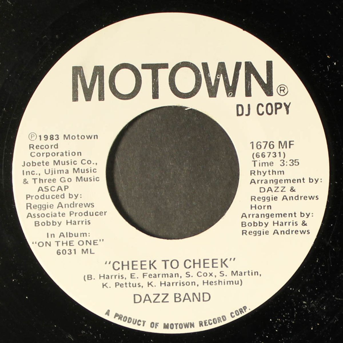 cheek to cheek / same by DAZZ BAND
