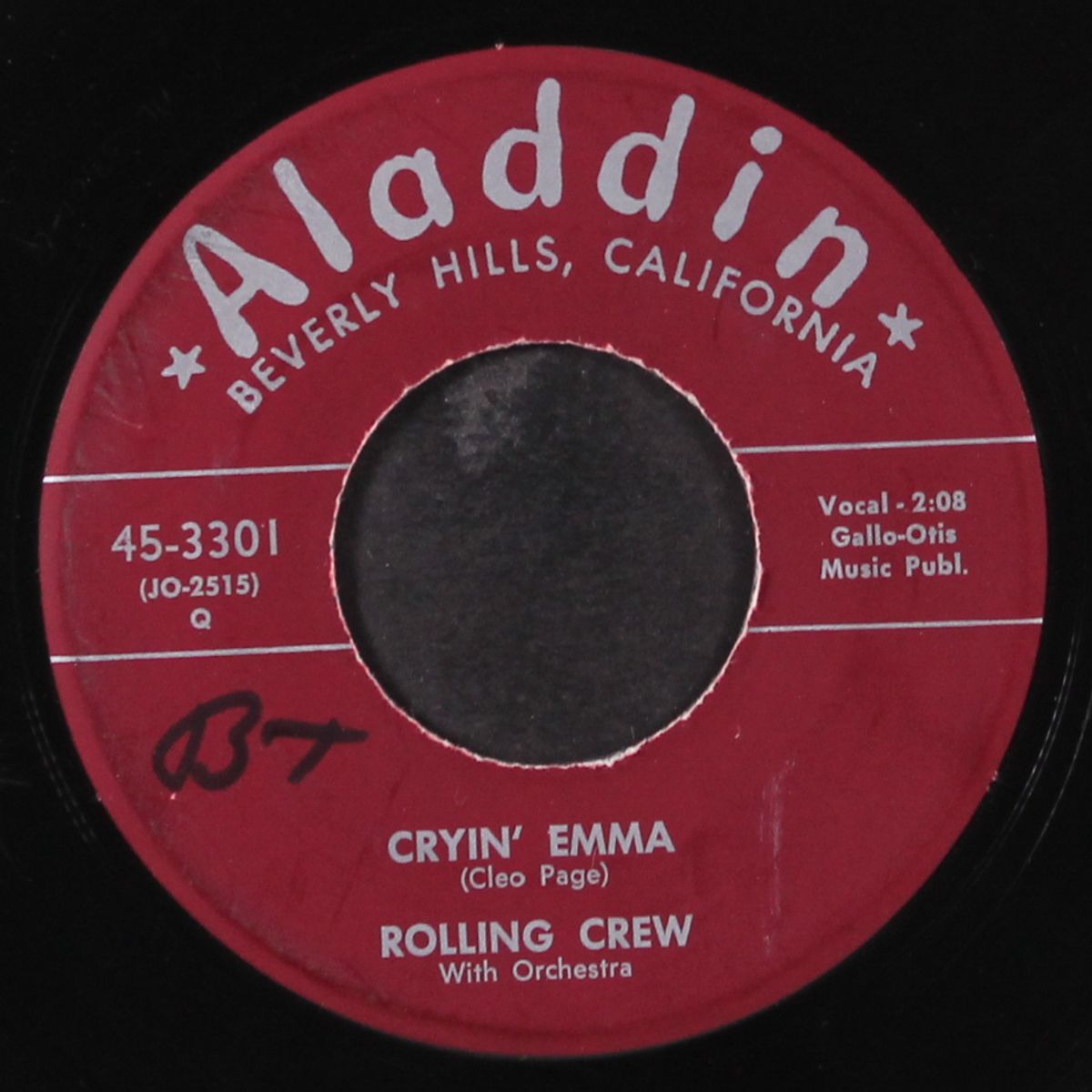 home on alcatraz / cryin' emma by ROLLING CREW