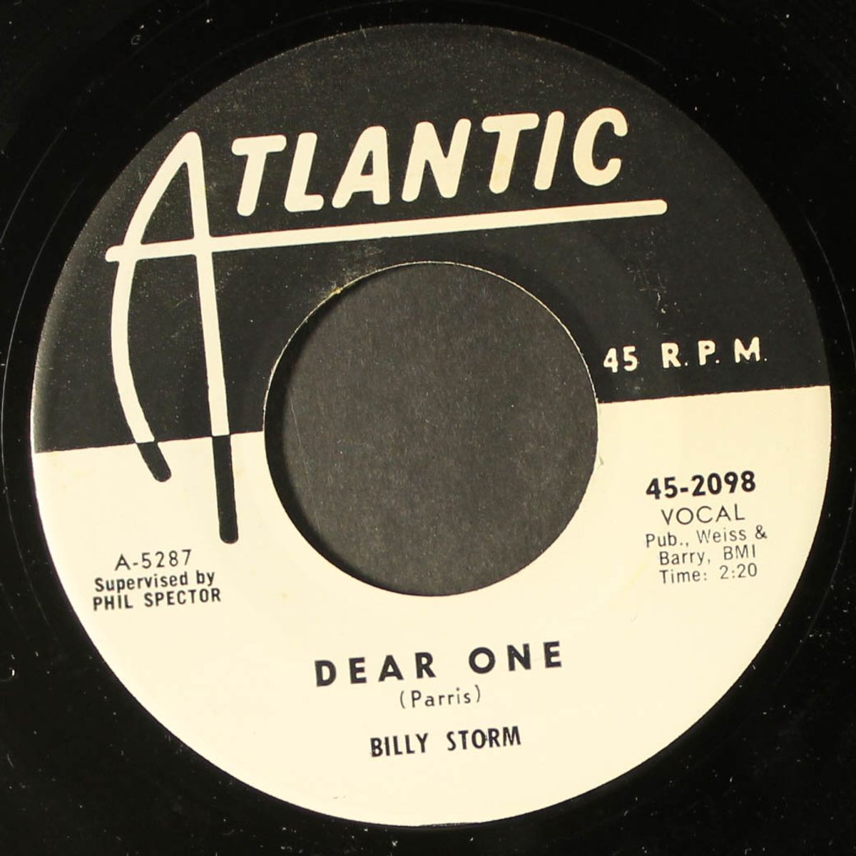 dear one / when you dance by BILLY STORM & GROUP