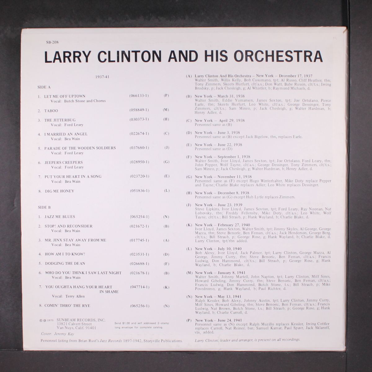 let me off uptown by LARRY CLINTON