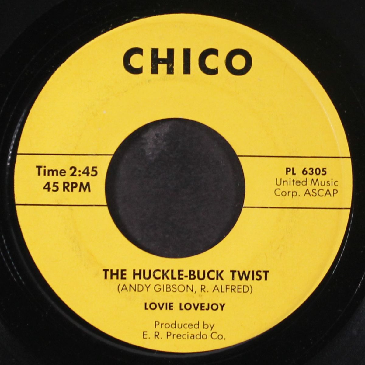 the huckle-buck twist / late late blues by LOVIE LOVEJOY