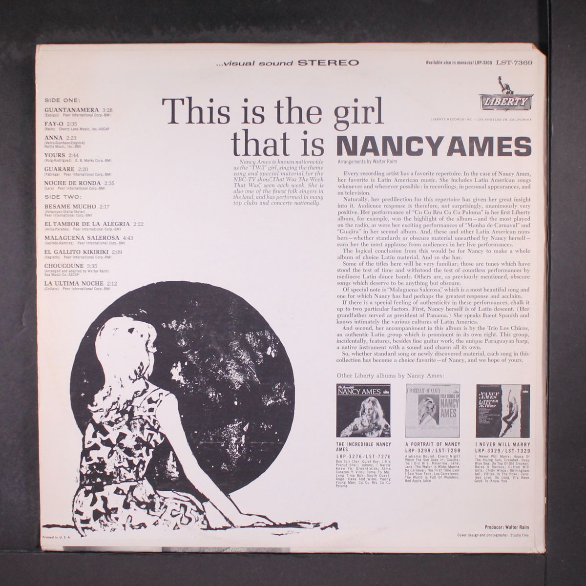 this is the girl that is by NANCY AMES
