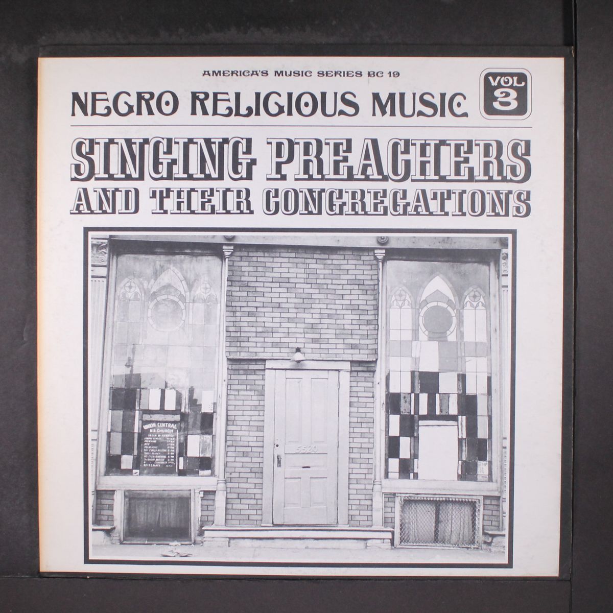 singing preachers and their congregations by VARIOUS
