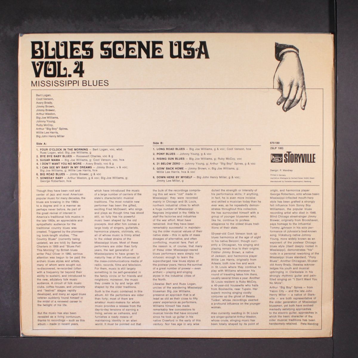 blues scene usa, vol. 4; mississippi blues by VARIOUS