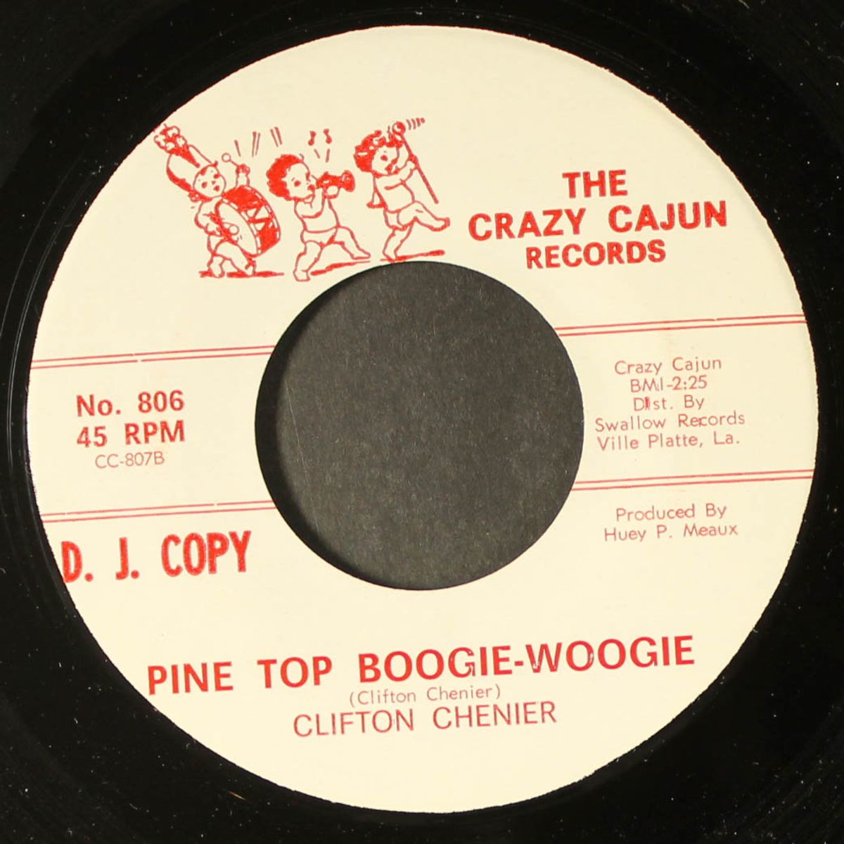 pine top boogie-woogie / troubles follow me everywhere by CLIFTON CHENIER