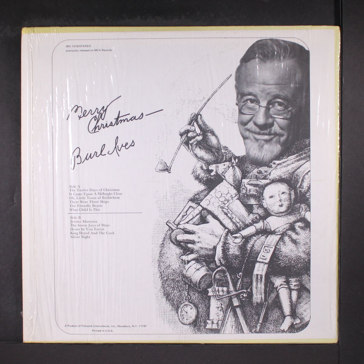 twelve days of christmas by BURL IVES