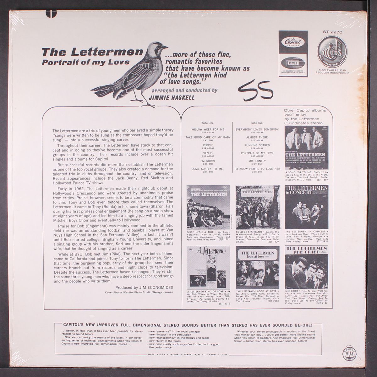 portrait of my love by LETTERMEN