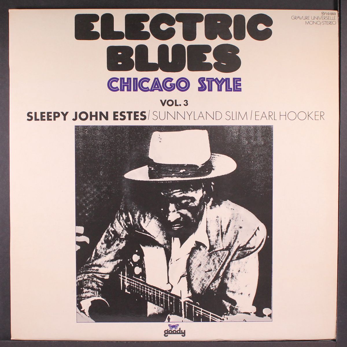 electric blues chicago style, vol. 3 by SLEEPY JOHN ESTES