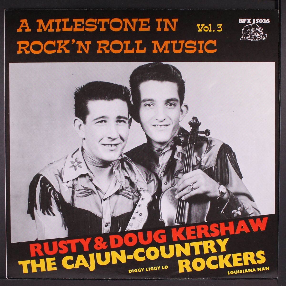 the cajun-country rockers - a milestone in rock'n roll music vol. 3 by RUSTY & DOUG KERSHAW