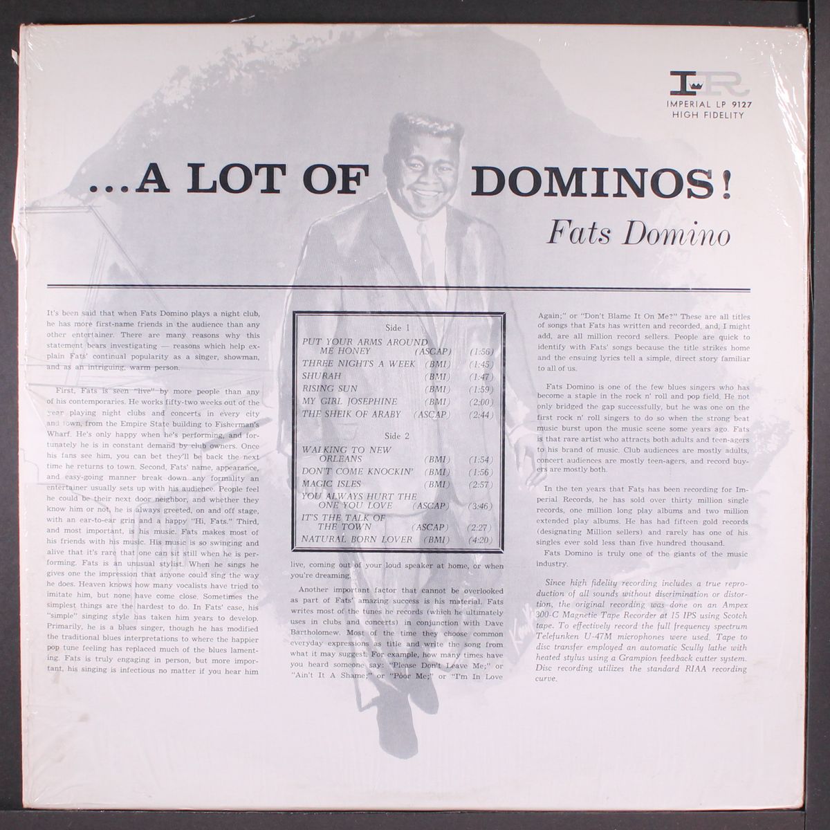 a lot of dominos by FATS DOMINO