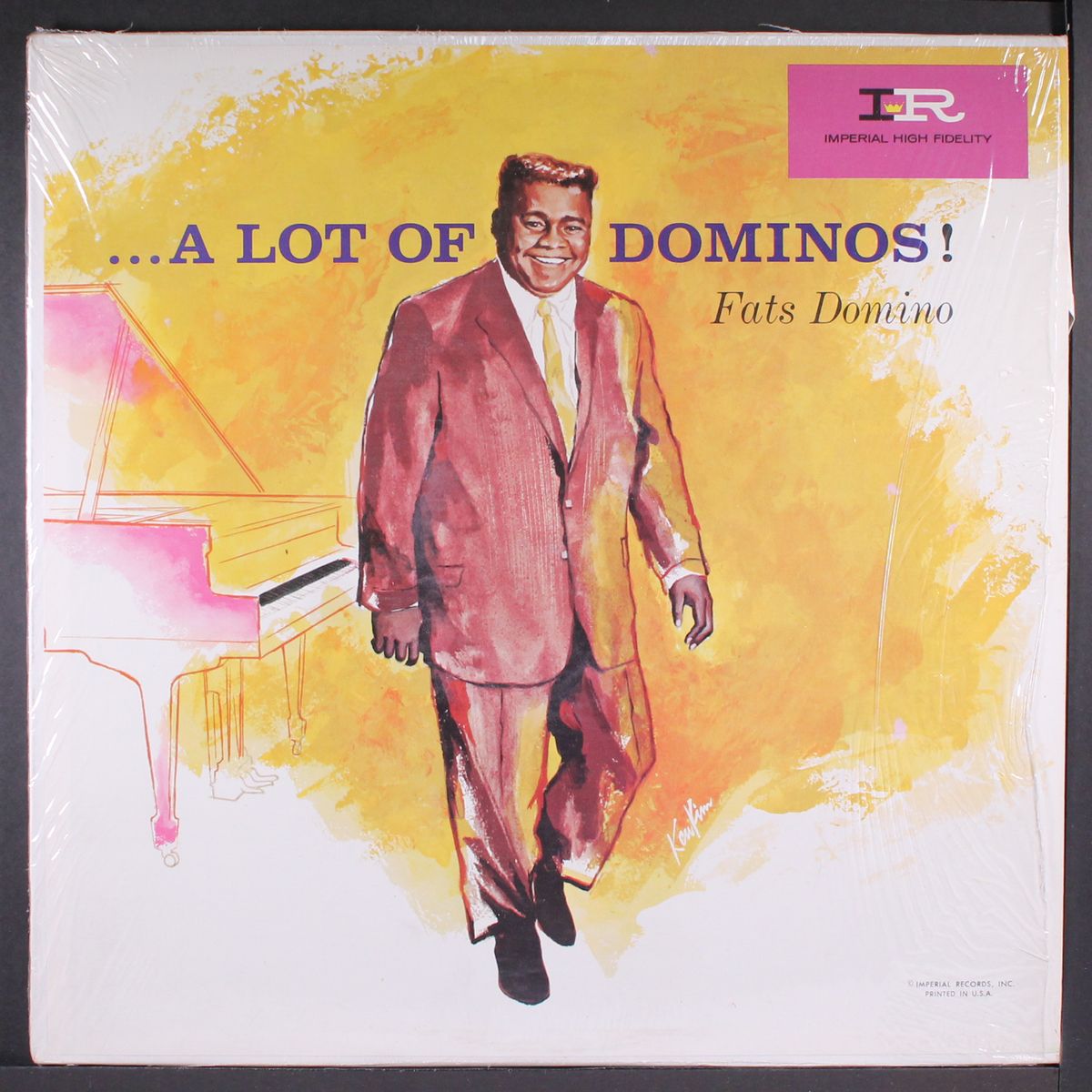 a lot of dominos by FATS DOMINO
