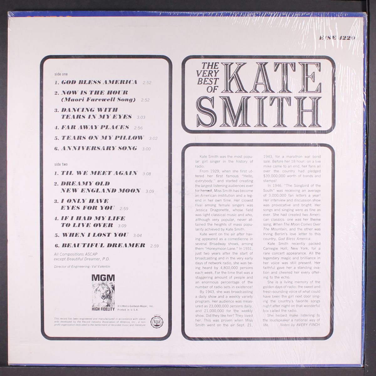 the very best of by KATE SMITH
