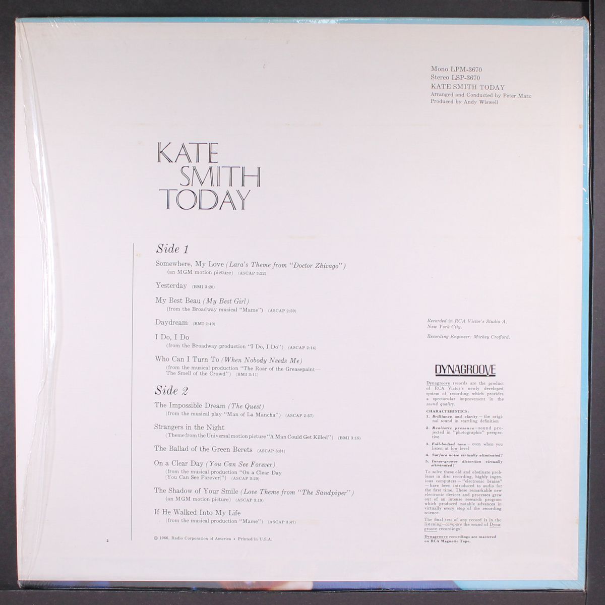 today by KATE SMITH
