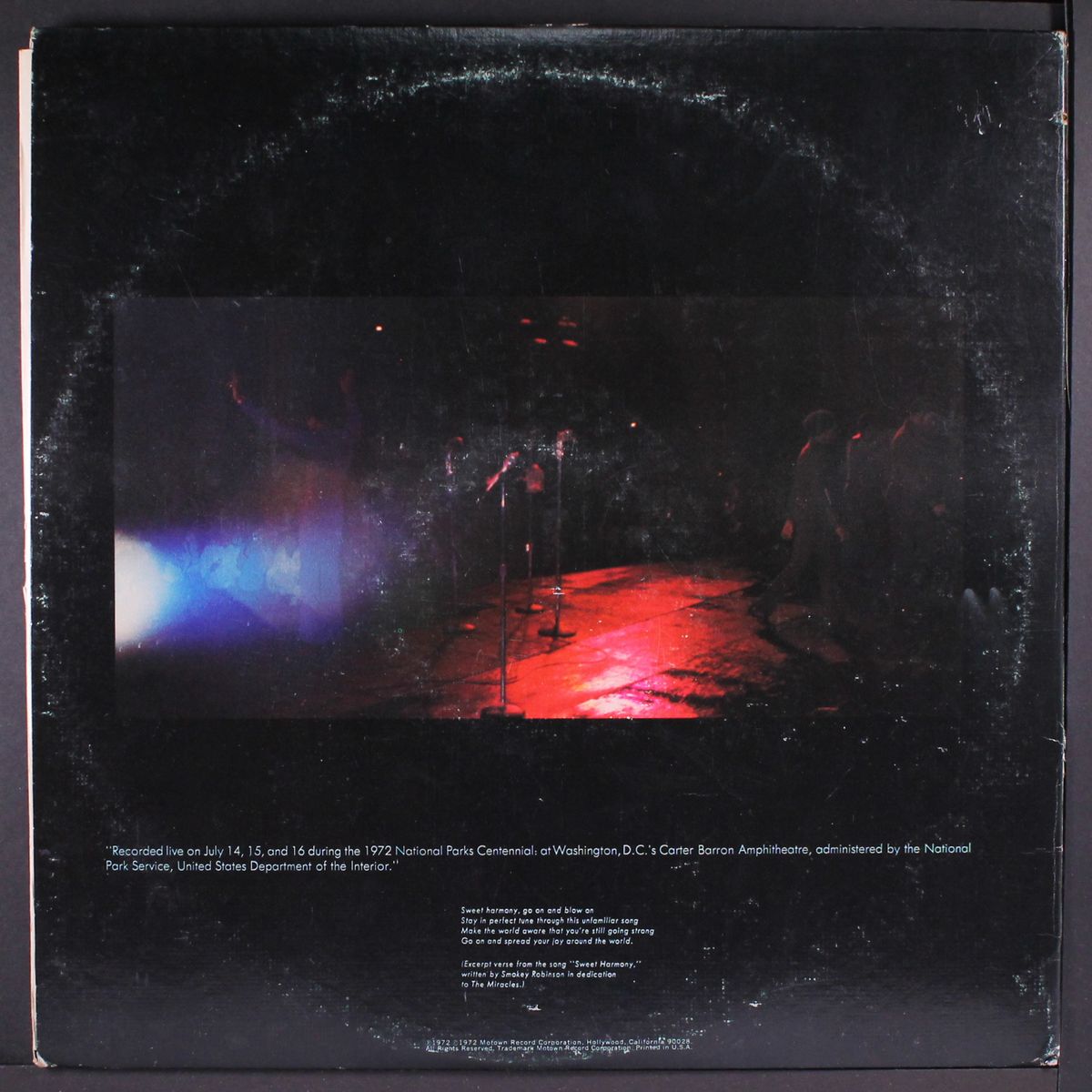 1957/1972 by SMOKEY ROBINSON & MIRACLES