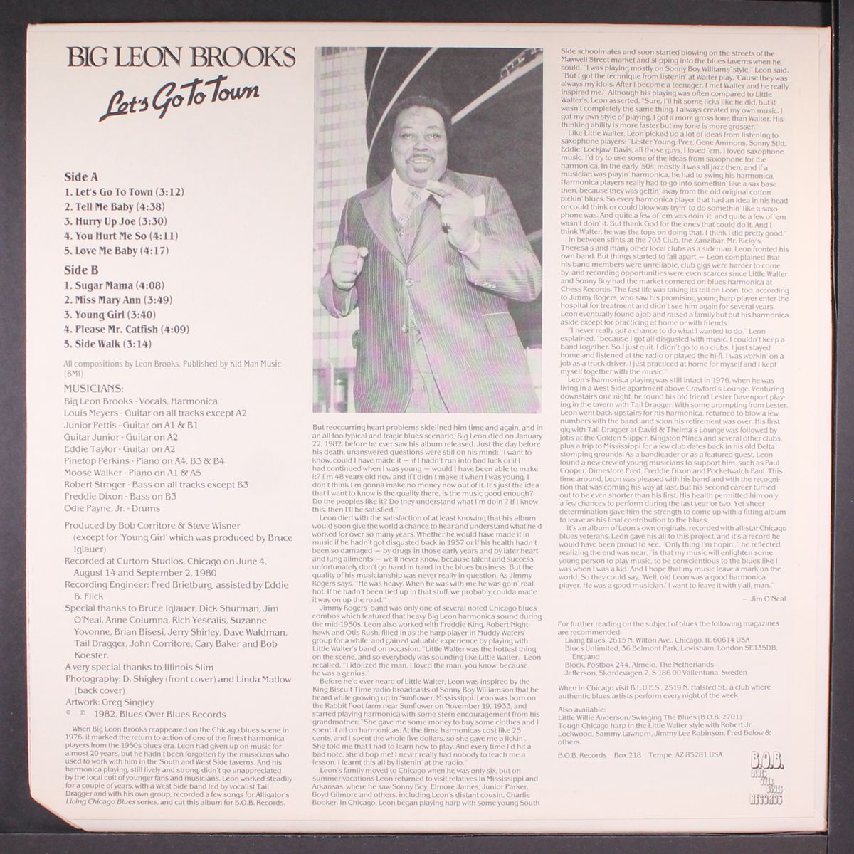 let's go to town by BIG LEON BROOKS