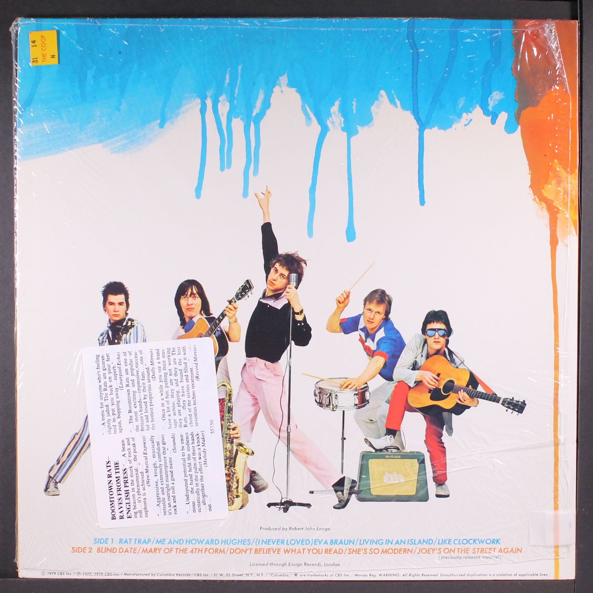 a tonic for the troops by BOOMTOWN RATS