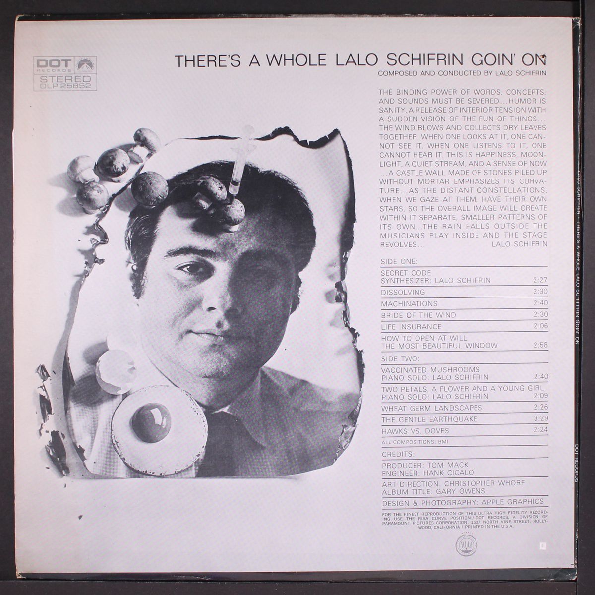 there's a whole lalo schifrin goin' on by LALO SCHIFRIN