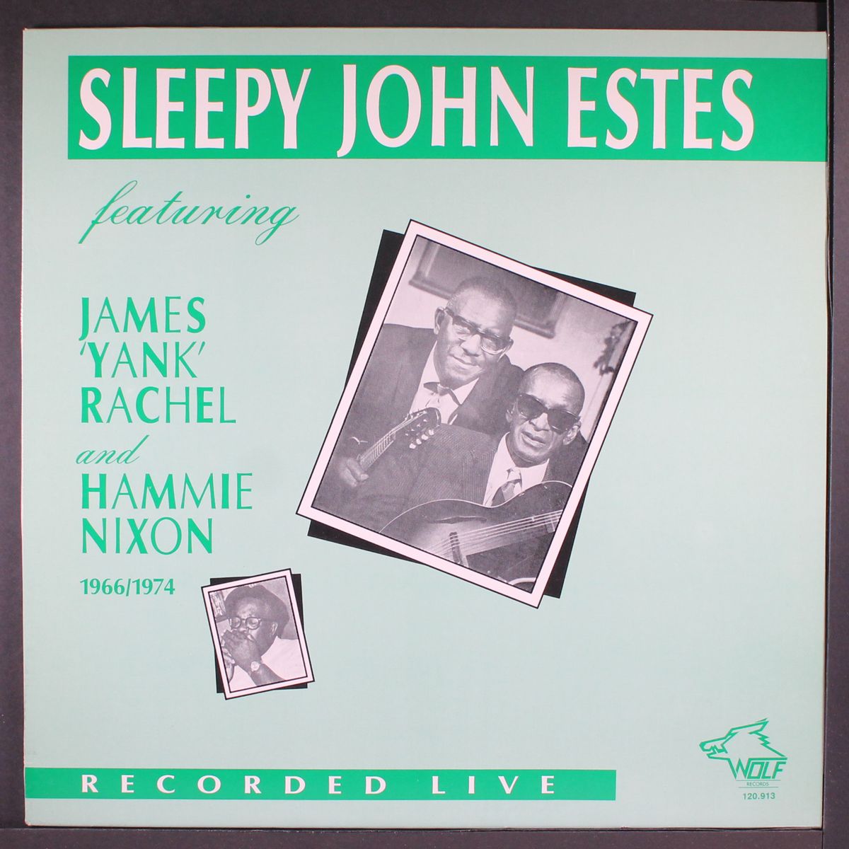 recorded live, 1966-1974 by SLEEPY JOHN ESTES