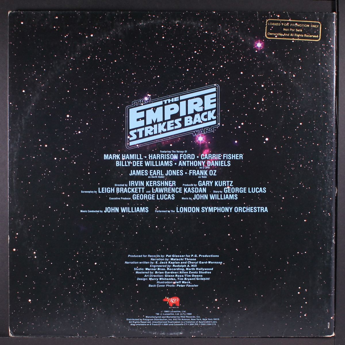 empire strikes back, the adventures of luke skywalker by SOUNDTRACK