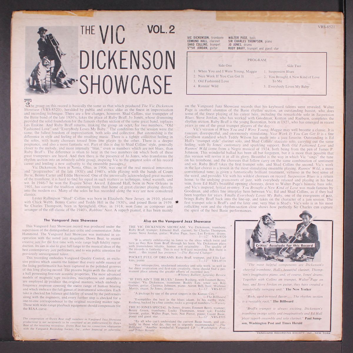 showcase, vol. 2 by VIC DICKENSON
