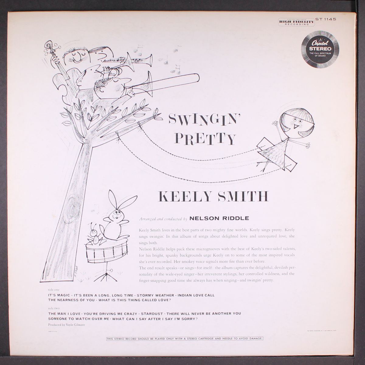 swingin' pretty by KEELY SMITH