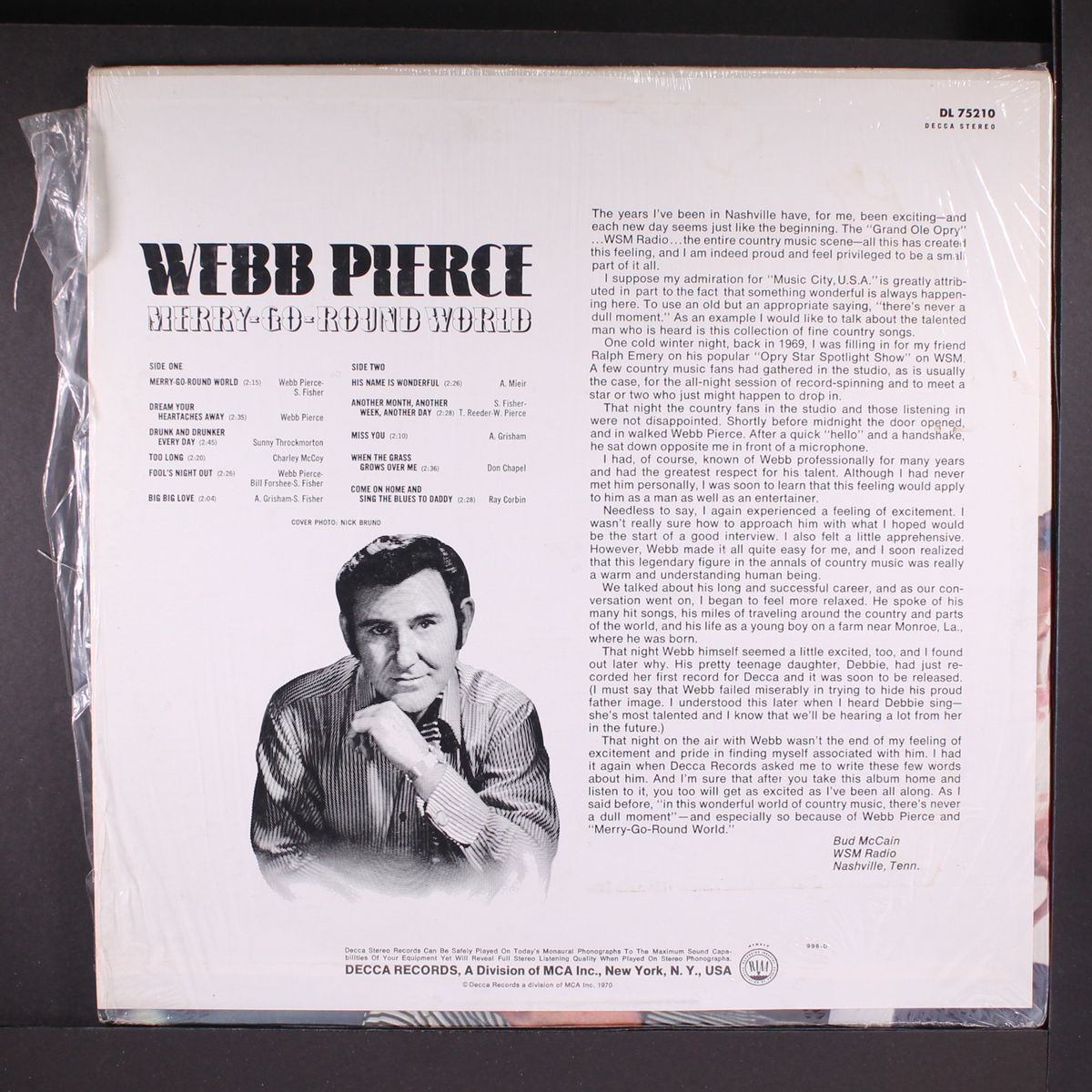 merry-go-round world by WEBB PIERCE