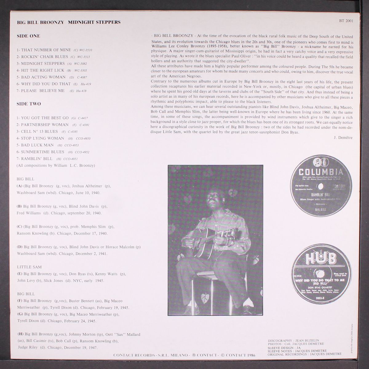 midnight steppers by BIG BILL BROONZY