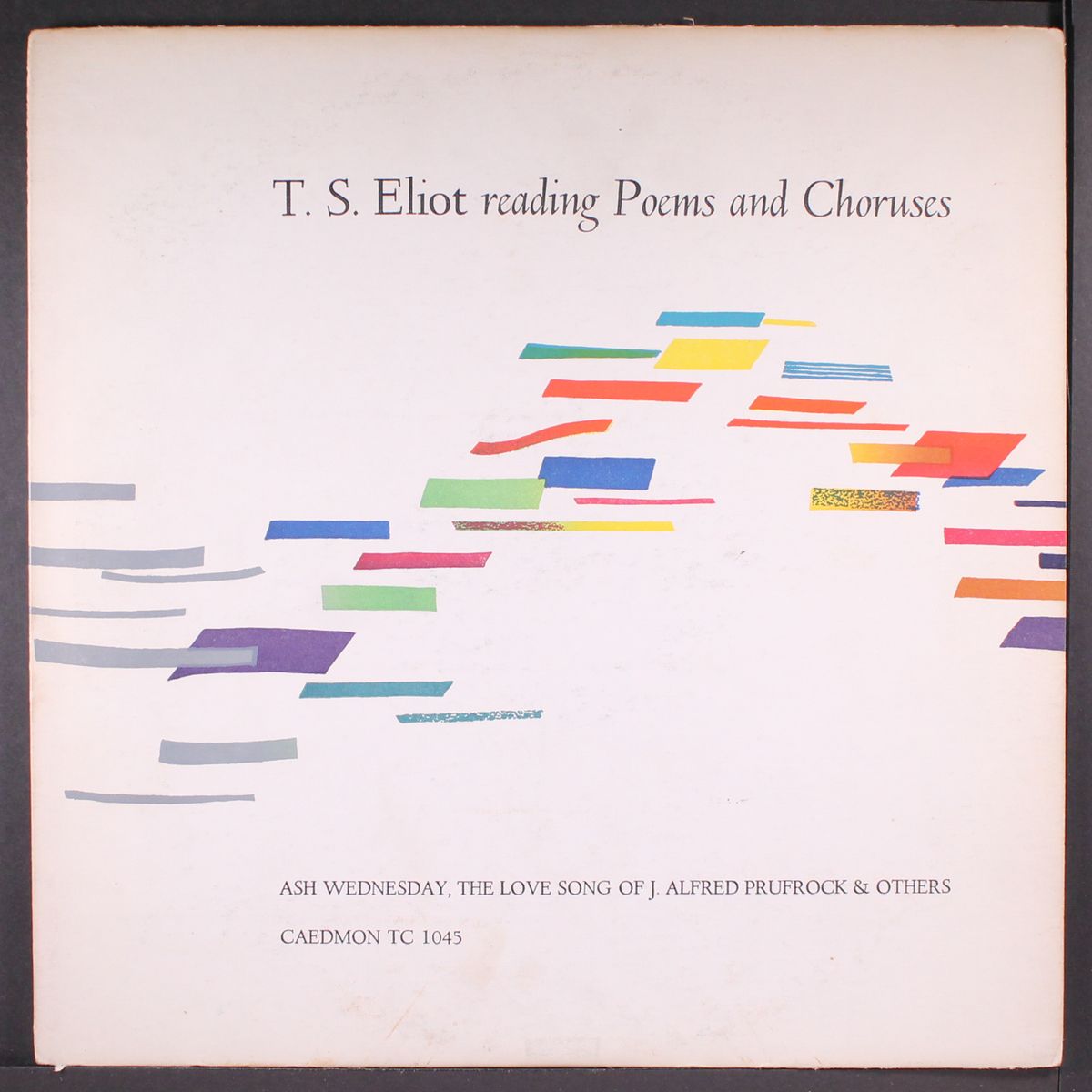 reading poems & choruses by T.S. ELIOT