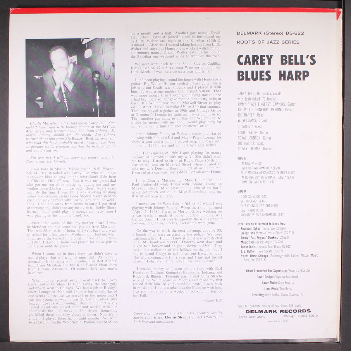 carey bell's blues harp by CAREY BELL