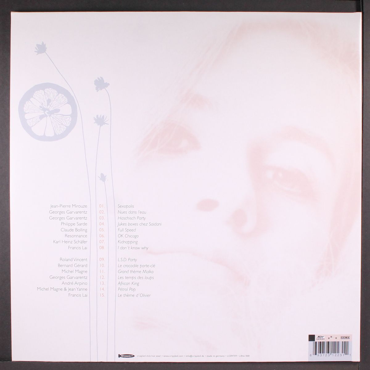 shake sauvage, french soundtracks 1968-1973 by SOUNDTRACK