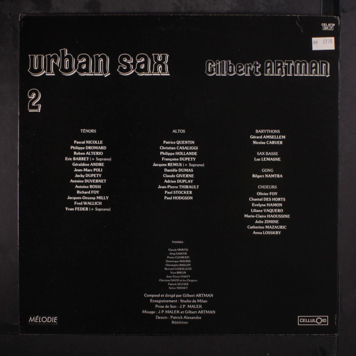 urban sax 2 by GILBERT ARTMAN