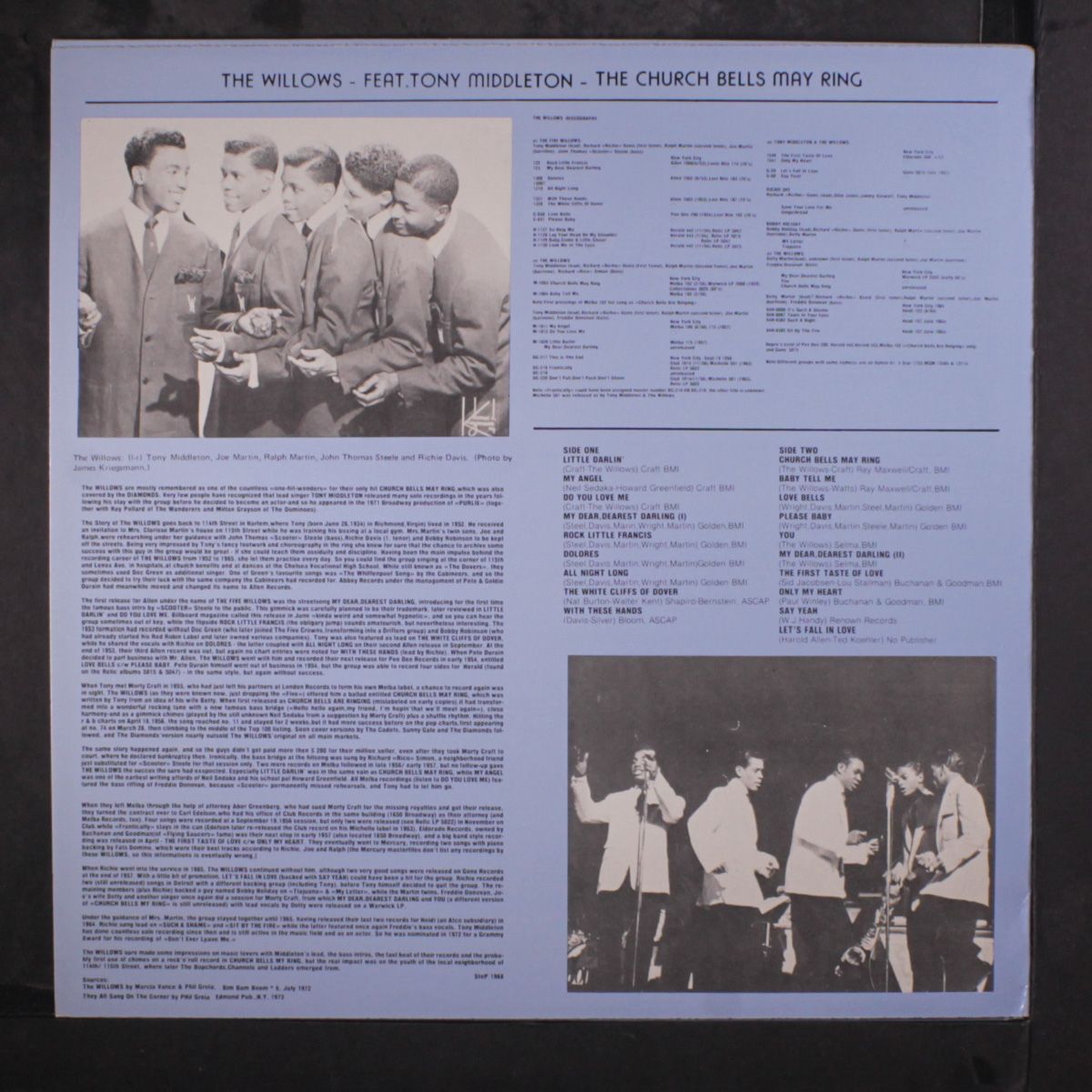 featuring tony middleton by WILLOWS