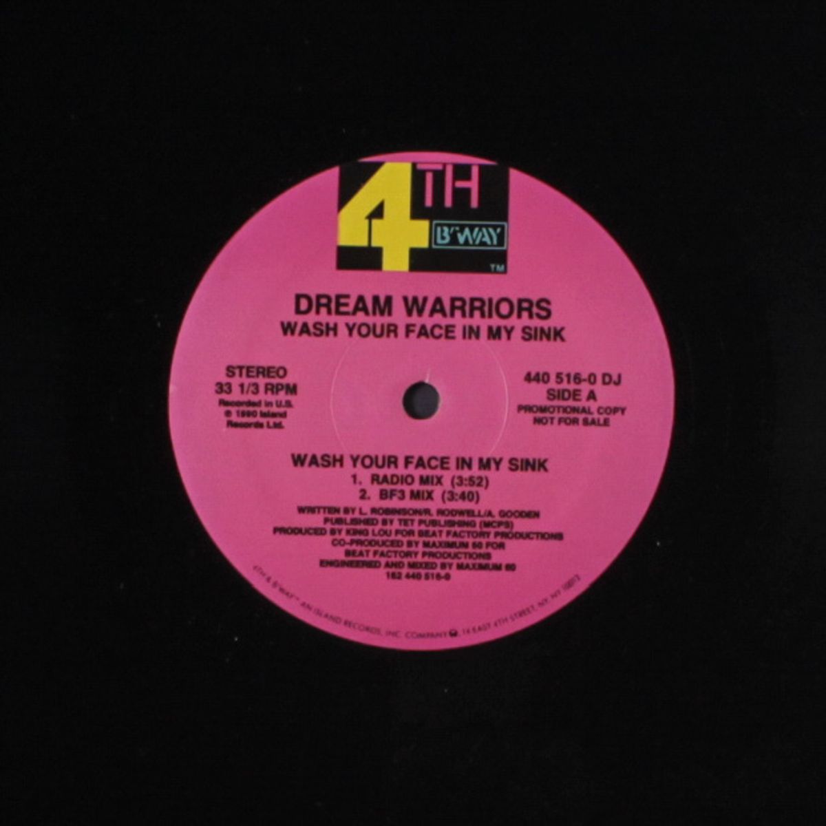 wash your face in my sink by DREAM WARRIORS