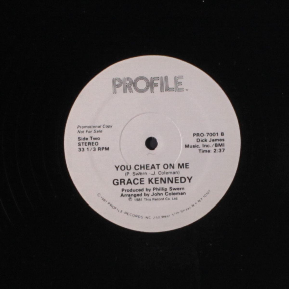 i'm starting again / you cheat on me by GRACE KENNEDY