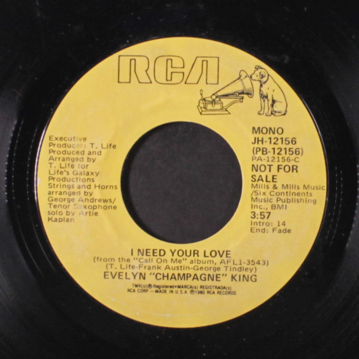 i need your love / mono by EVELYN 'CHAMPAGNE' KING