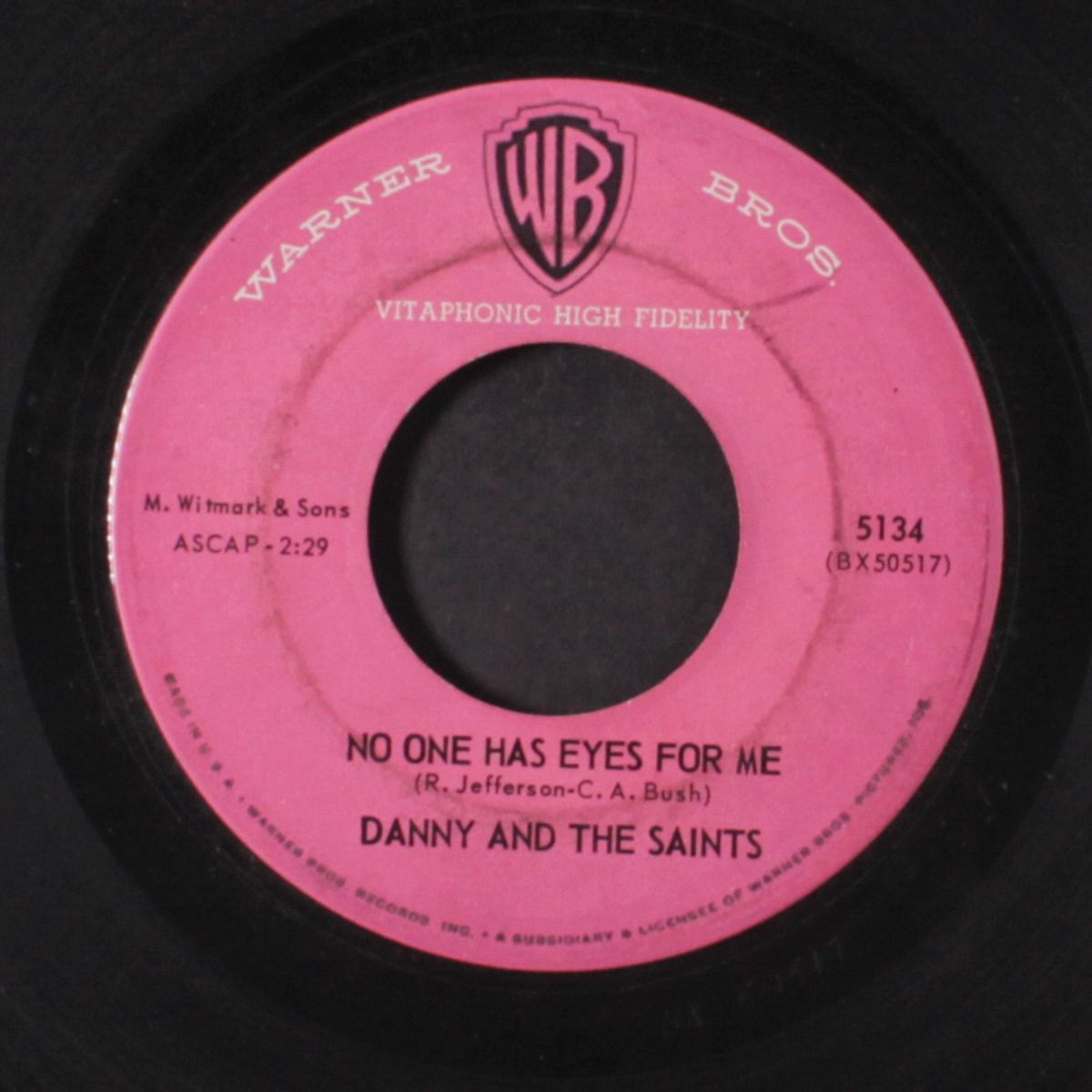 peggy's party / no one has eyes for me by DANNY & SAINTS