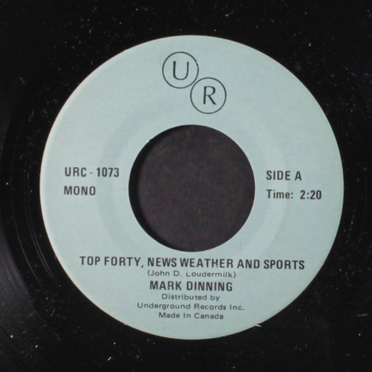 top forty, news weather and sports / all of this for sally by MARK DINNING