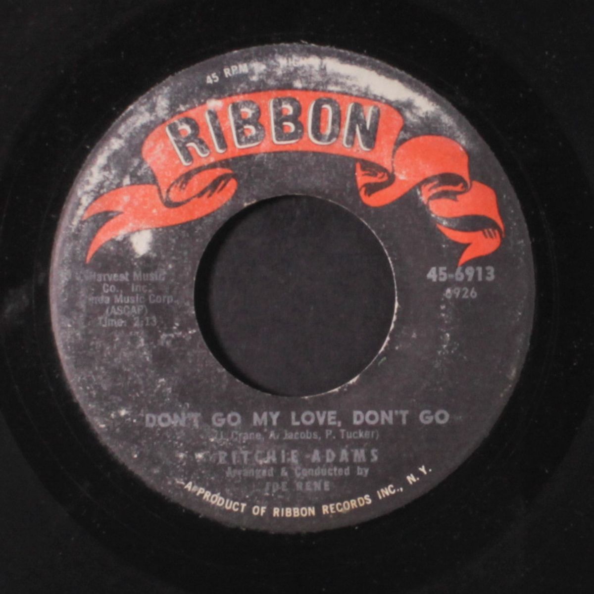 don't go my love, don't go / back to school by RITCHIE ADAMS