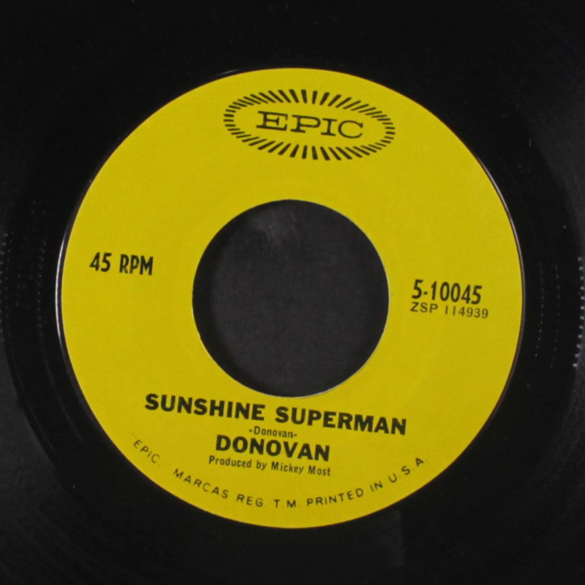 sunshine superman / the trip by DONOVAN