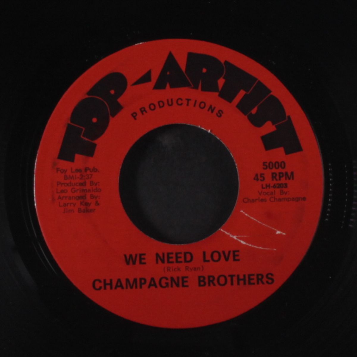 we need love / reason to be glad by CHAMPAGNE BROTHERS