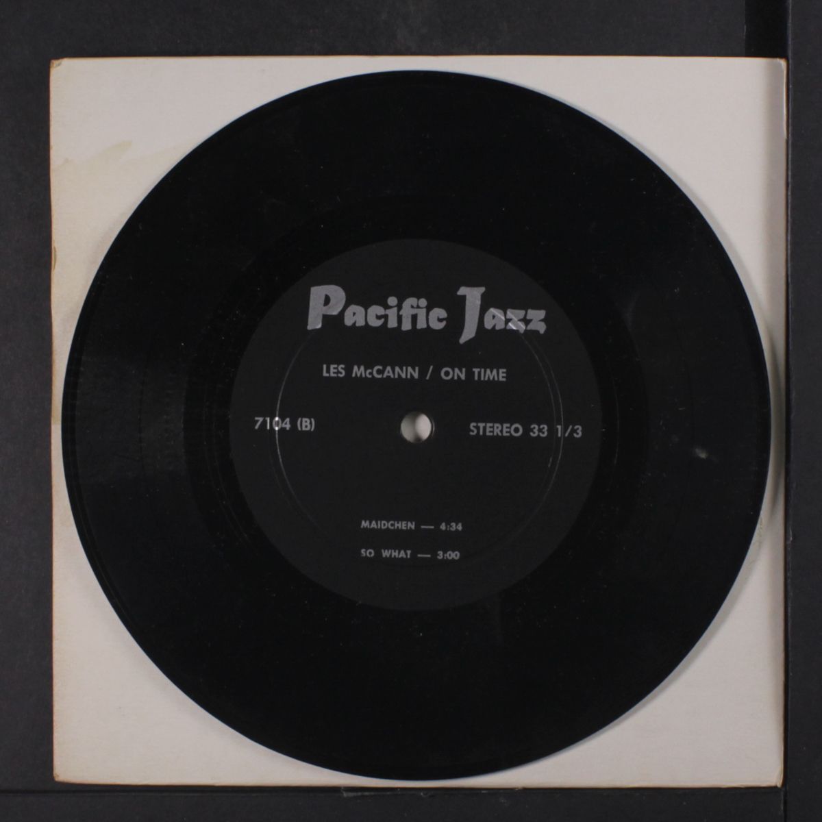 on time by LES MCCANN