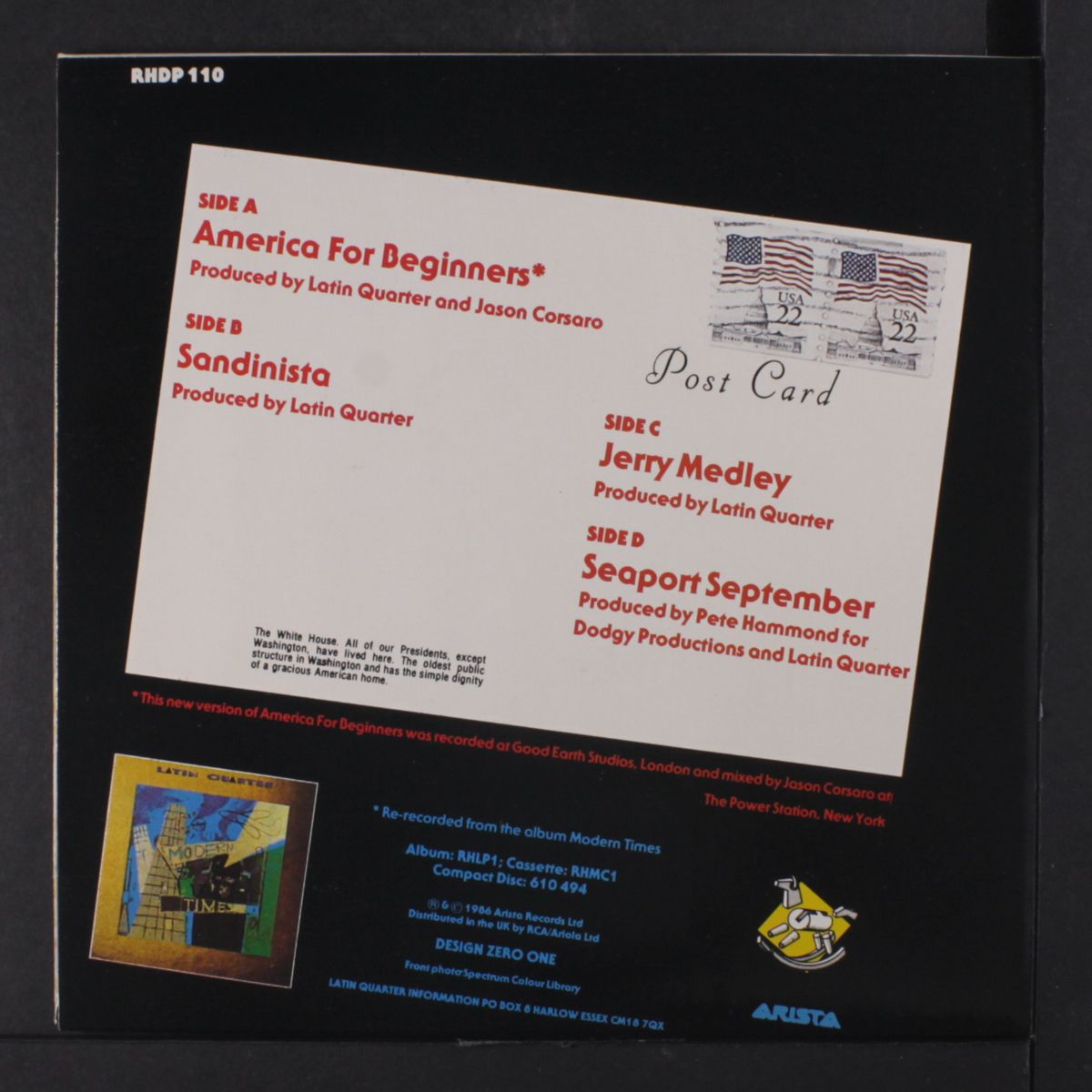 america for beginners + 3 by LATIN QUARTER