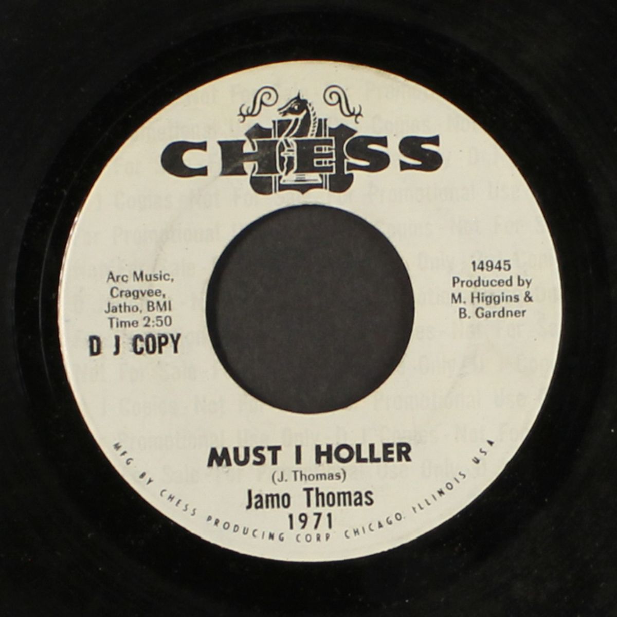 must i holler / blank by JAMO THOMAS