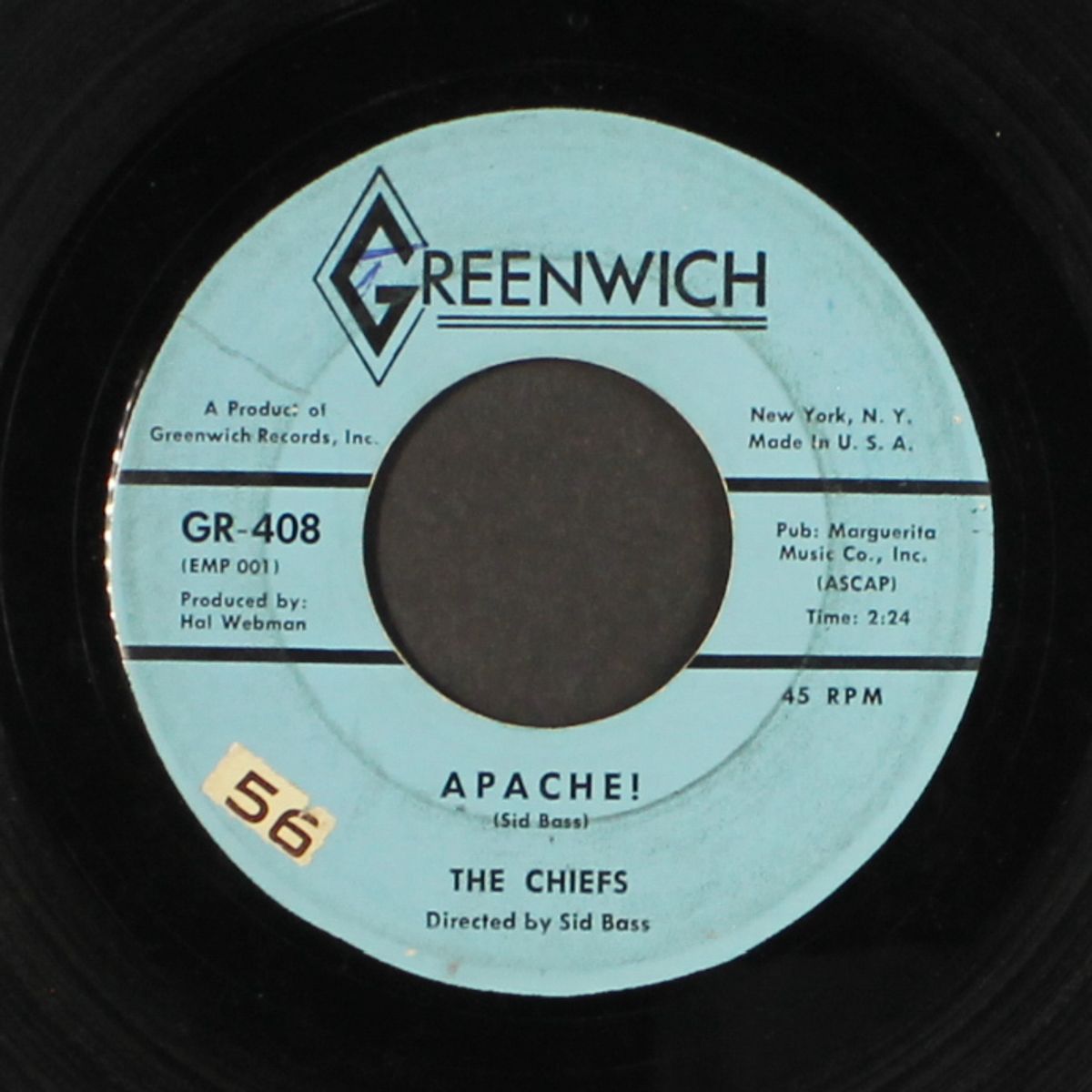 apache! / dee's dream by CHIEFS