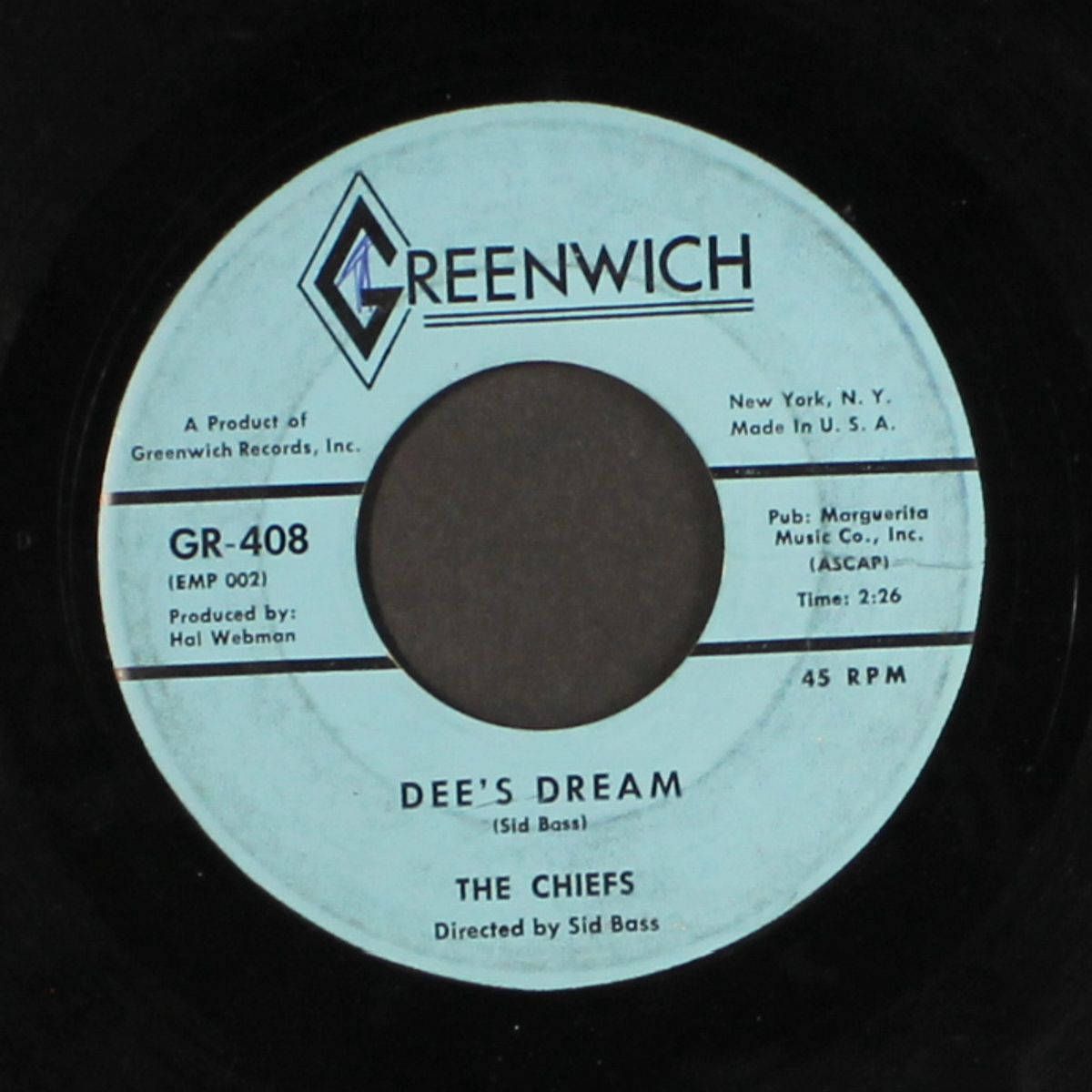 apache! / dee's dream by CHIEFS