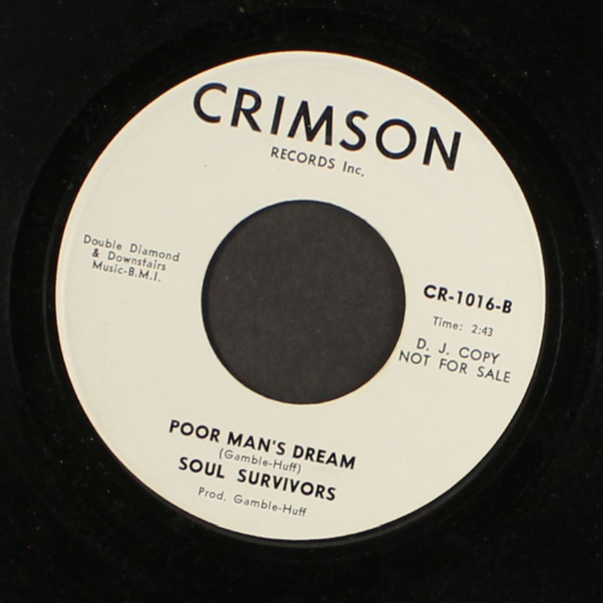 impossible mission / poor man's dream by SOUL SURVIVORS