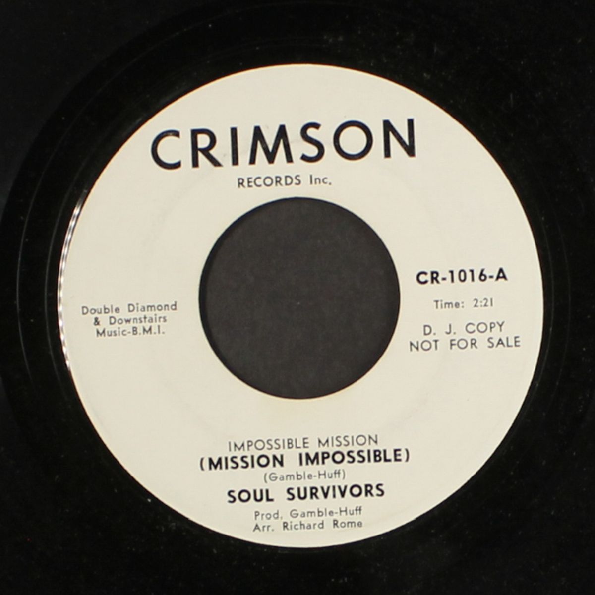 impossible mission / poor man's dream by SOUL SURVIVORS
