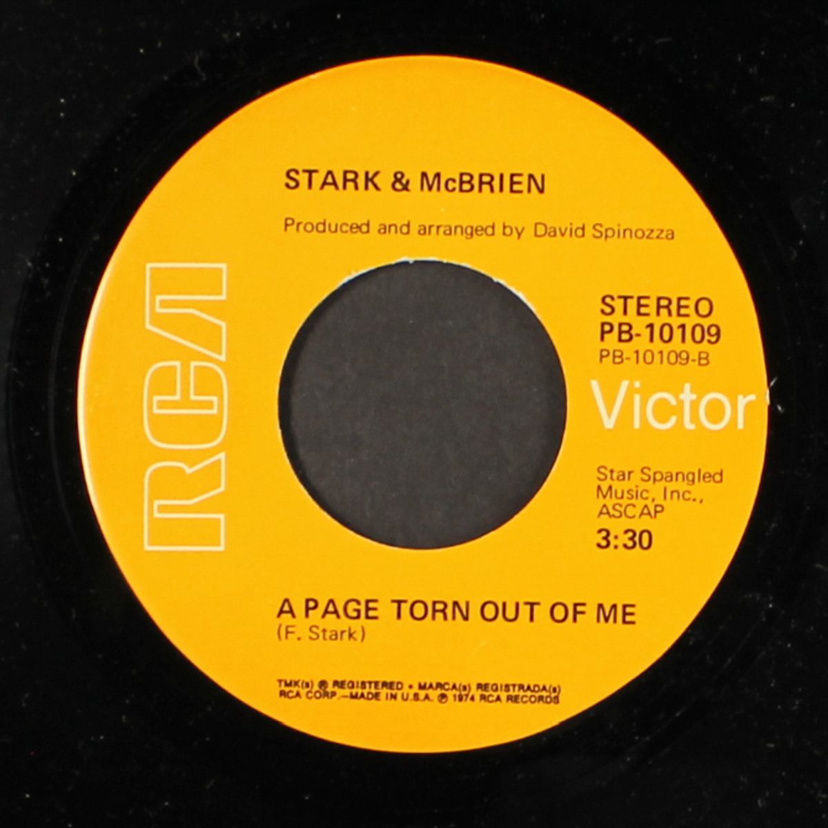 isn't it lonely together / a page torn out of me by STARK & MCBRIEN